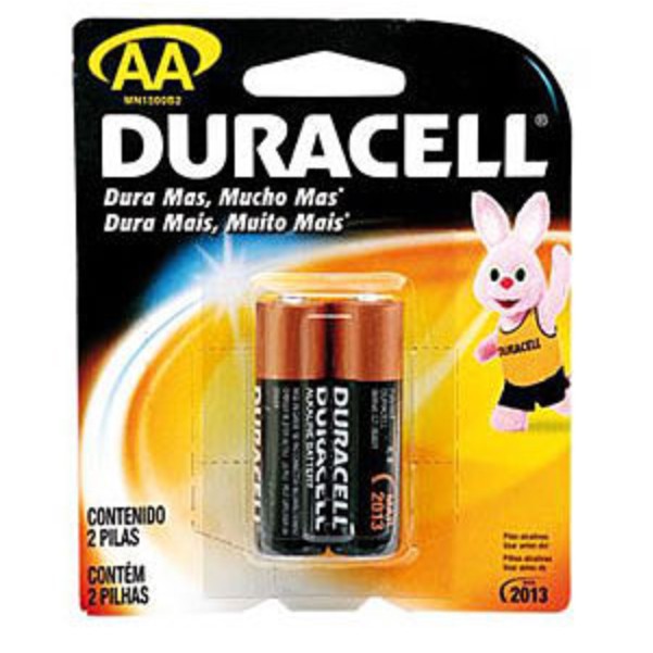 Pilha Duracell Pequena Alcalina Aa