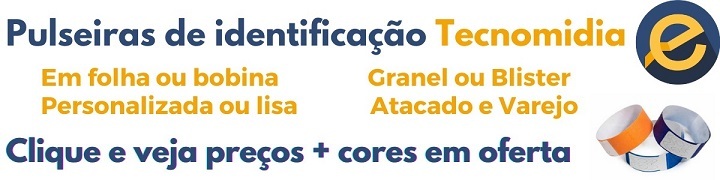 Pulseiras de acesso e identificação