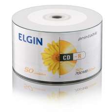 Cd-r Elgin printable 700mb 52x  - R$ 1,65