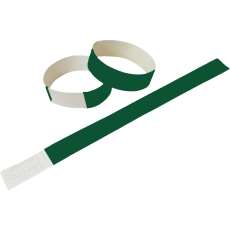 Pulseira Tyvek Verde Bandeira  - R$ 0,10