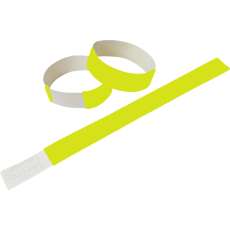 Pulseira identificação Amarelo fluo - R$ 0,07