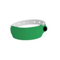 Pulseira verde bandeira adulto pino - R$ 0,28
