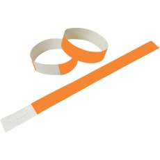 Pulseira Laranja Para Festas Laser  - R$ 0,09