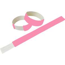 Pulseira Rosa Chiclete Para Eventos - R$ 0,09