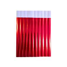 Pulseira Vermelha Metalizada Laser - R$ 159,00