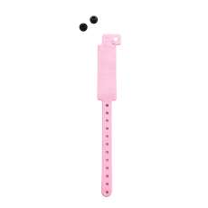 Pulseira hospitalar Infantil Rosa - R$ 0,60