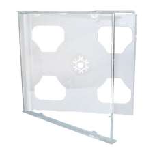 Cd box duplo transparente - R$ 1,39