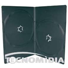 Box slim dvd duplo ii 7mm - R$ 0,42