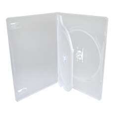 Dvd box amaray duplo transparente - R$ 2,25