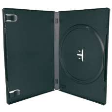 Dvd box nacional preto 1a linha - R$ 1,07