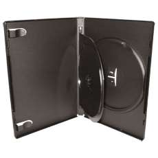 Dvd box Triplo preto 1ª linha com a - R$ 1,75