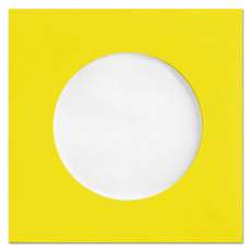 100 Envelopes papel amarelo janela - R$ 6,49