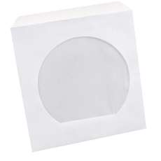 Envelope cd papel liso branco cd - R$ 0,06