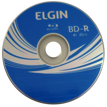 Blu-ray virgem Elgin 25gb 4x Bd-r 135 min