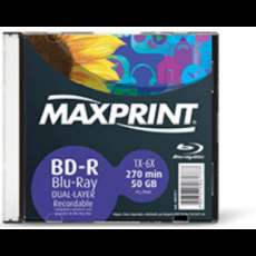 BD-R Blu-Ray Dual Layer 270min 50Gb - R$ 15,05