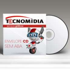 Envelopes CD/DVD 125x125mm SEM aba - R$ 0,45