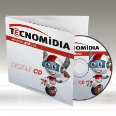 Digifile + CD Impresso até 3cores - R$ 1,85