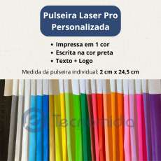 Pulseira identificação impressa PB - R$ 0,13