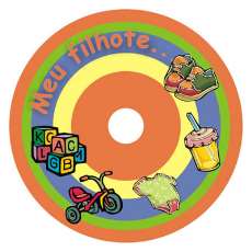 25pçs Etiqueta offset meu filhote b - R$ 5,00