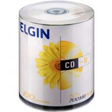 Cd-r Elgin 700mb 52x 80min Elgin - R$ 79,00