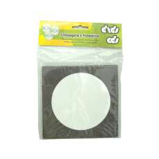 Envelope para CD de Papel Preto 25 - R$ 2,35