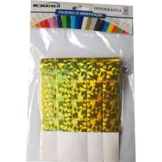 Pulseira holográfica amarela Pulsei - R$ 9,89