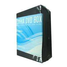Dvd box triplo preto 1a linha - R$ 9,50