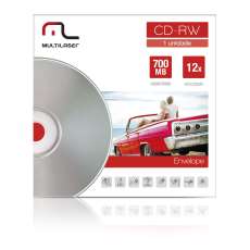 CD-RW 12X 700MB Multilaser CD037 co - R$ 4,00